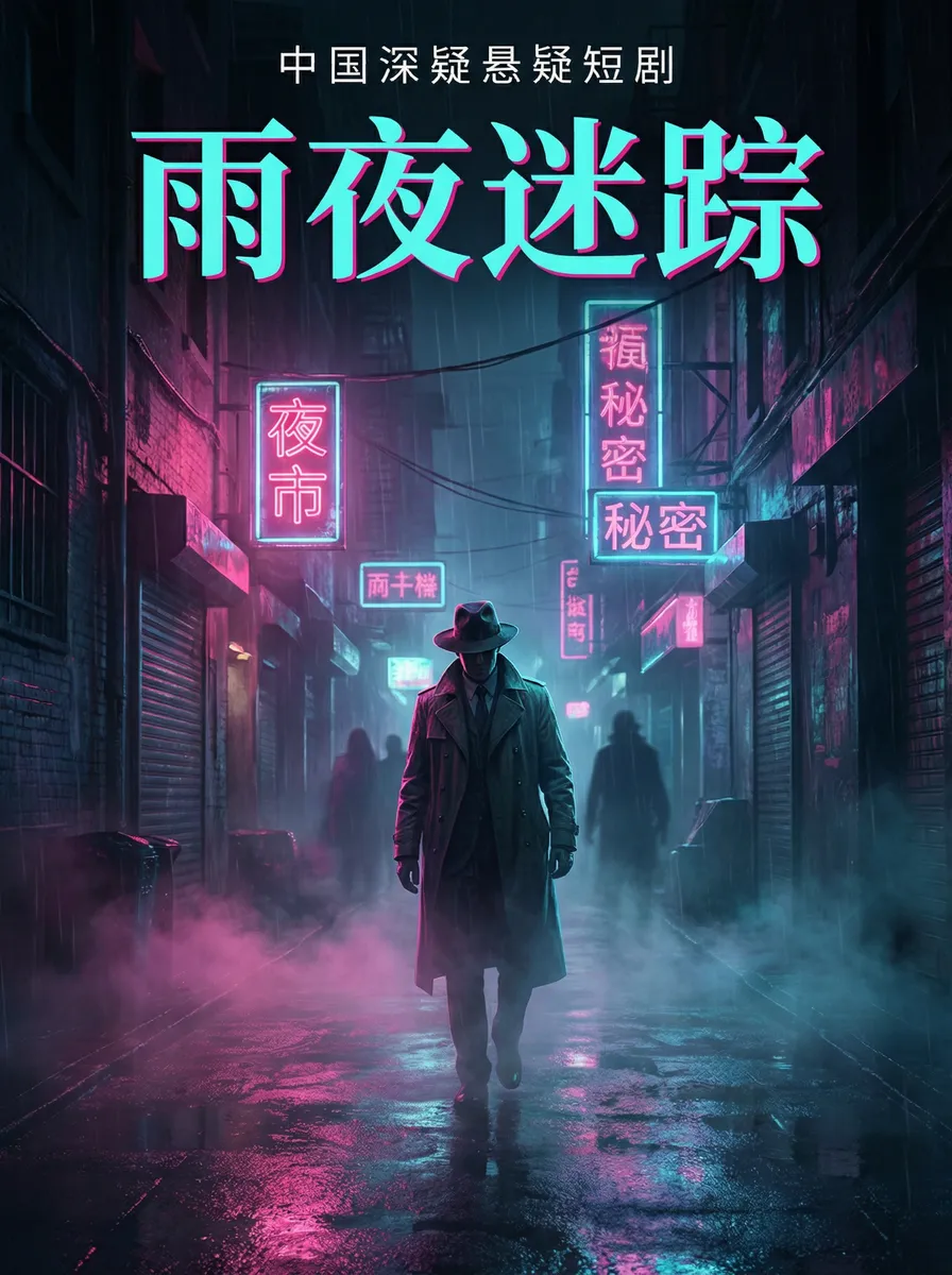 一二三四在线播放免费视频 悬疑追踪短剧 - 雨夜迷踪海报